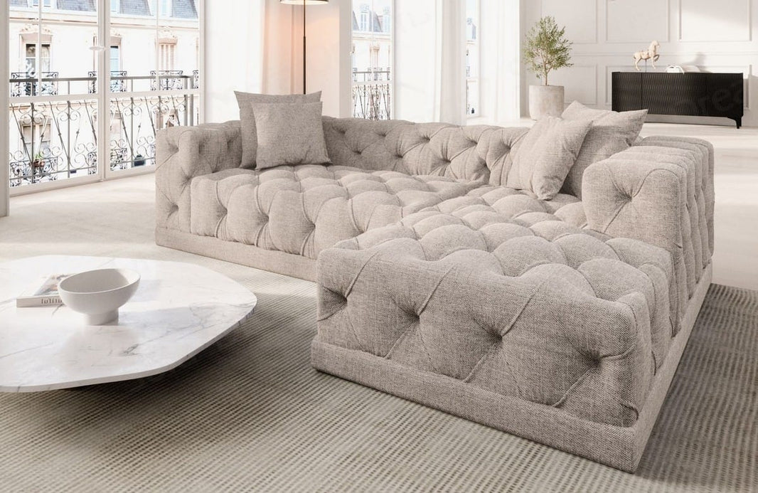 Stoff Ecksofa Palma L-Form