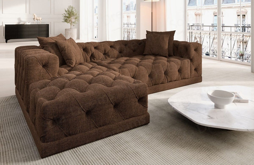 Stoff Ecksofa Palma L-Form