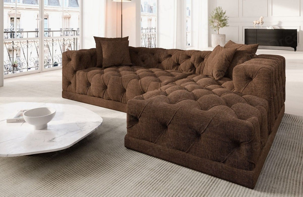 Stoff Ecksofa Palma L-Form