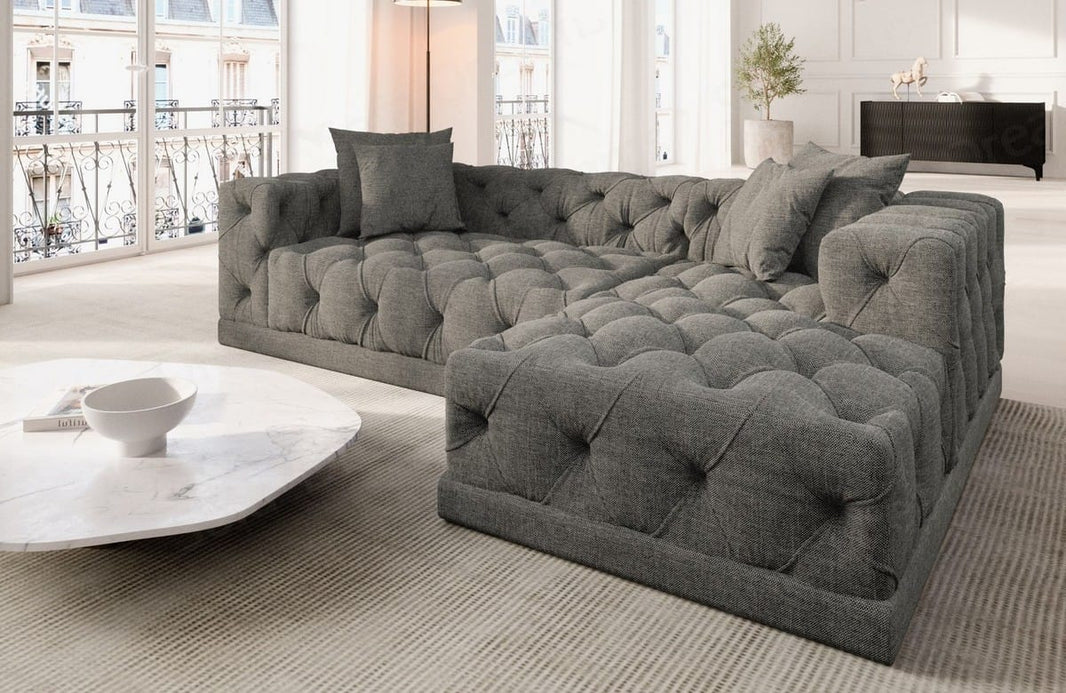 Stoff Ecksofa Palma L-Form
