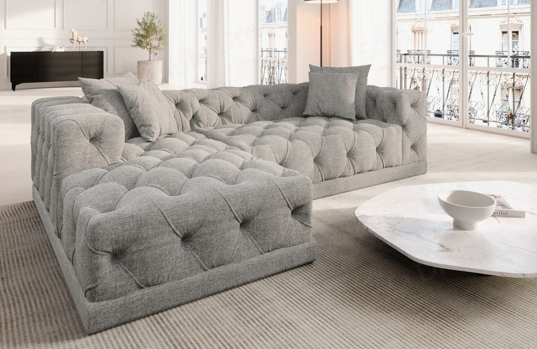 Stoff Ecksofa Palma L-Form
