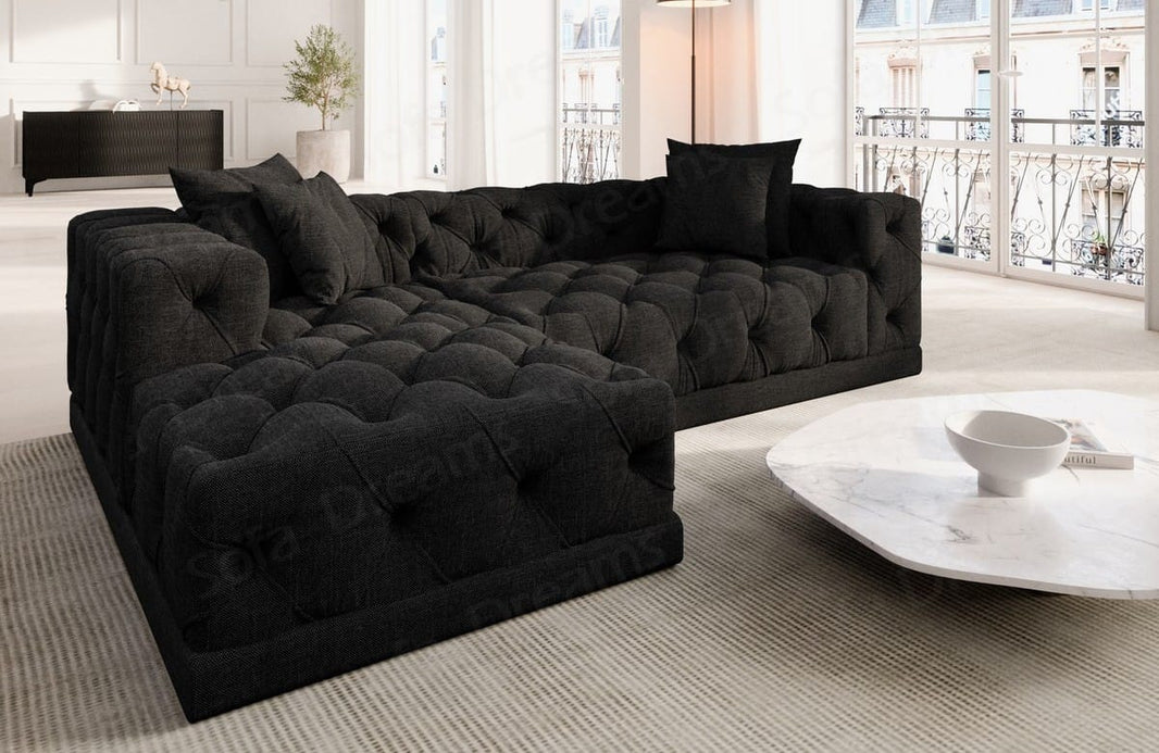 Stoff Ecksofa Palma L-Form