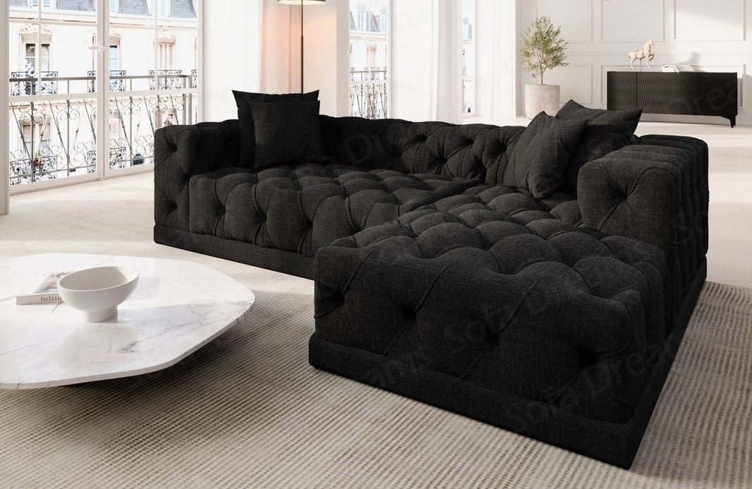 Stoff Ecksofa Palma L-Form