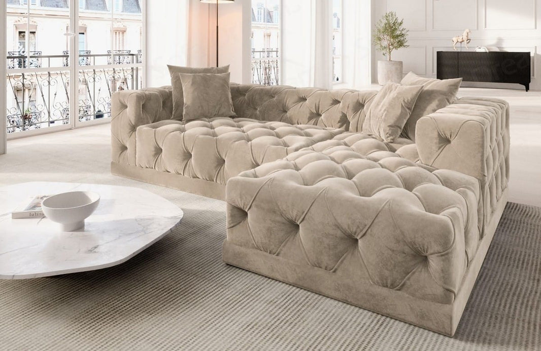 Stoff Ecksofa Palma L-Form