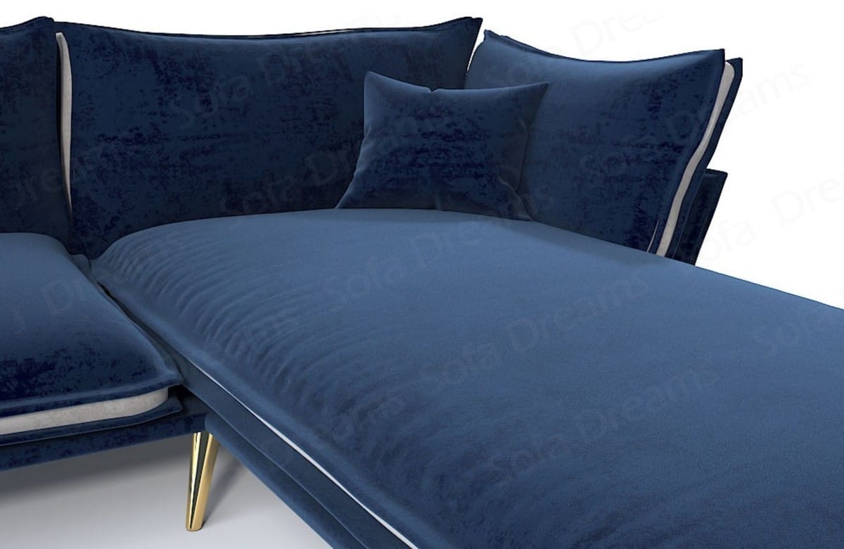 Polster Ecksofa Lobos L-Form – Modern & Bequem Dunkelblau