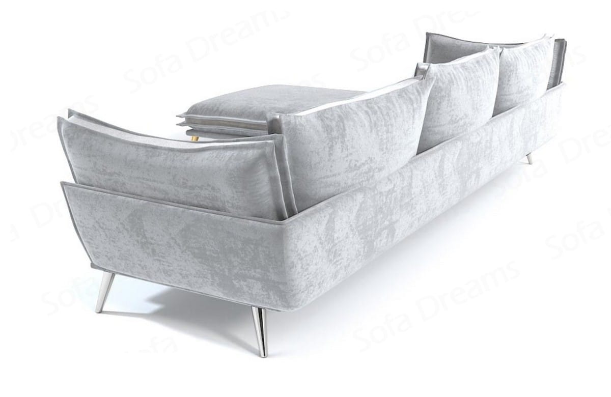 Polster Ecksofa Lobos L-Form – Modern & Bequem Hellgrau