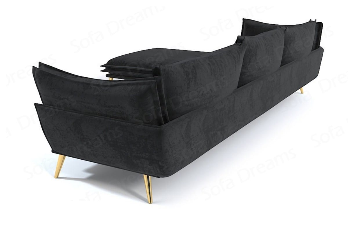 Polster Ecksofa Lobos L-Form – Modern & Bequem Schwarz