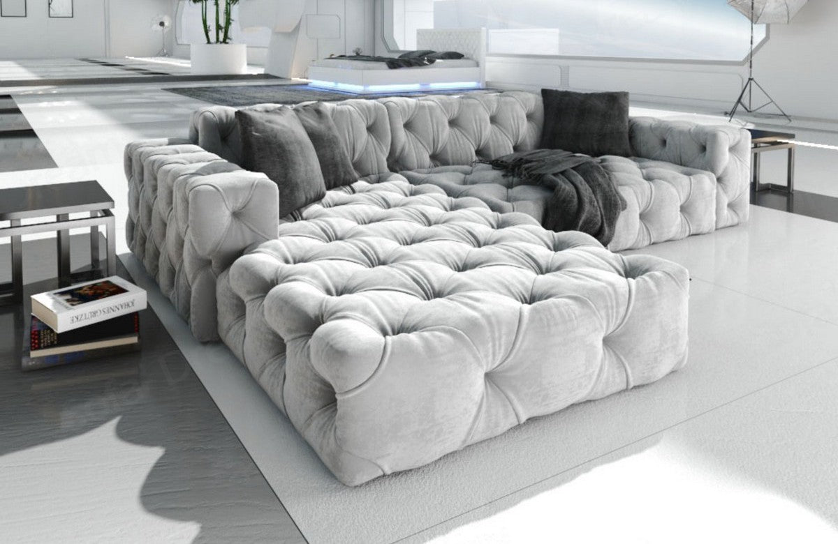 Polster Ecksofa Menorca L-Form Kurz – Komfort