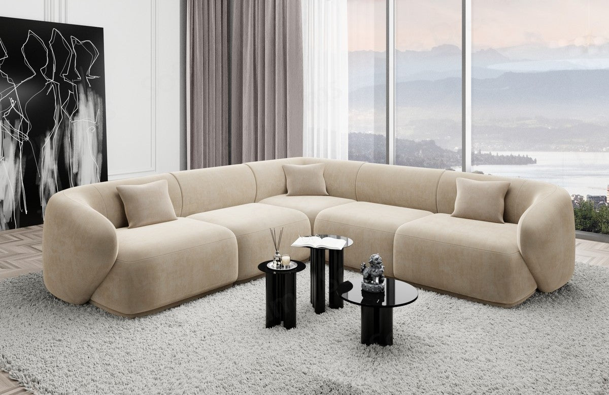 Ecksofa Marbella L-Form Stoff