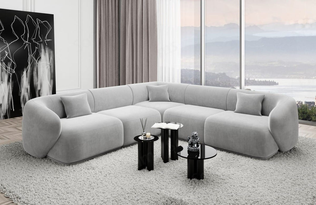 Stoff Ecksofa Marbella L-Form
