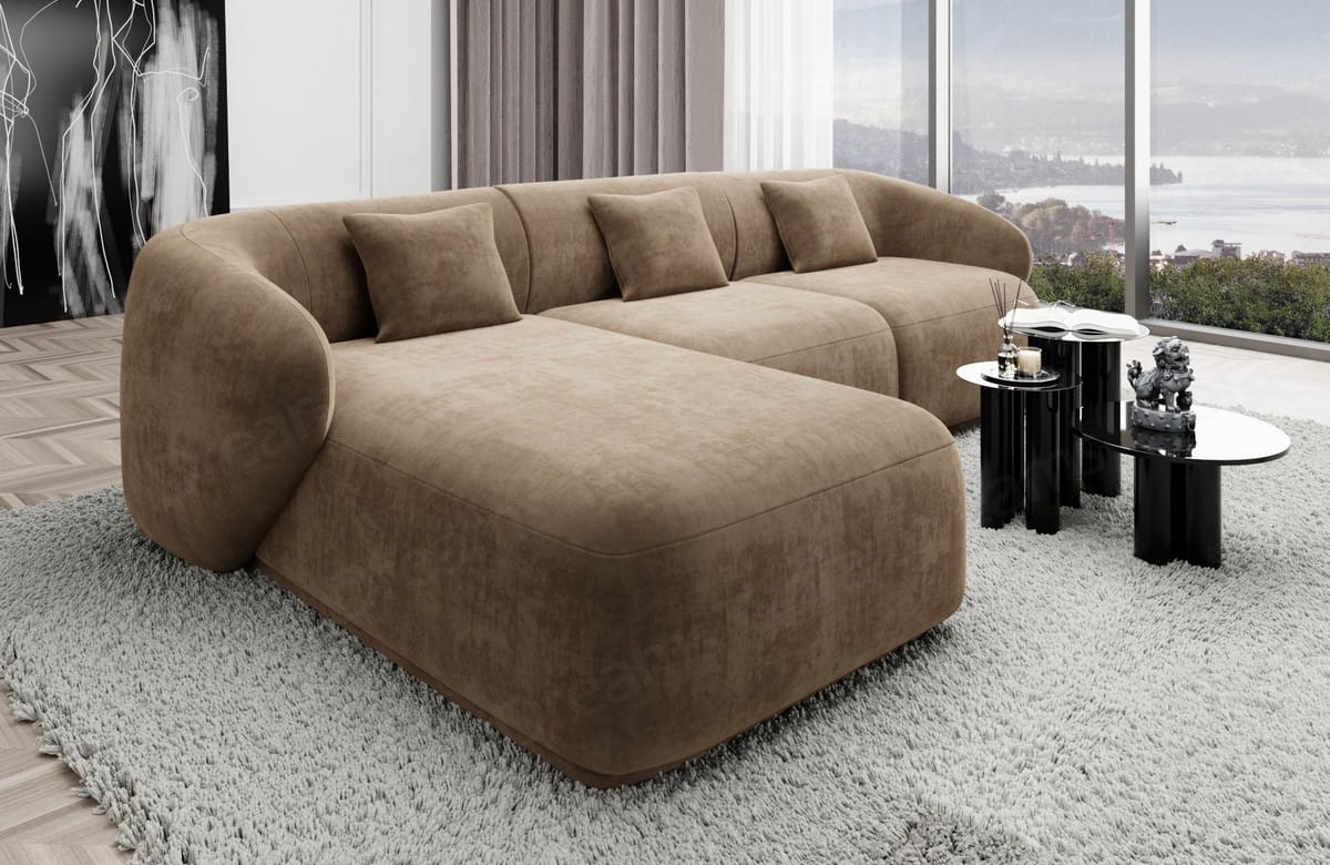 Stoff Ecksofa Marbella L Form