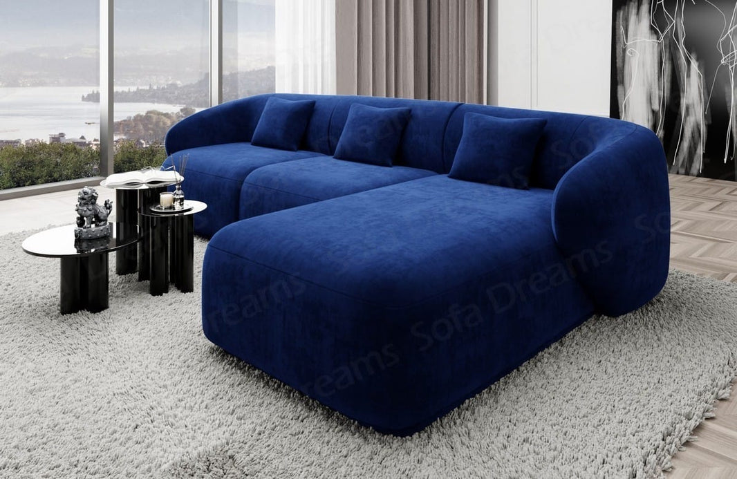 Ecksofa Marbella L-Form aus Stoff