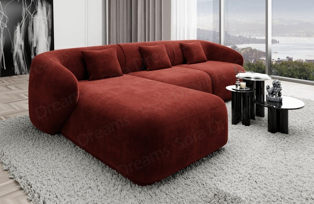 Ecksofa Marbella L-Form aus Stoff