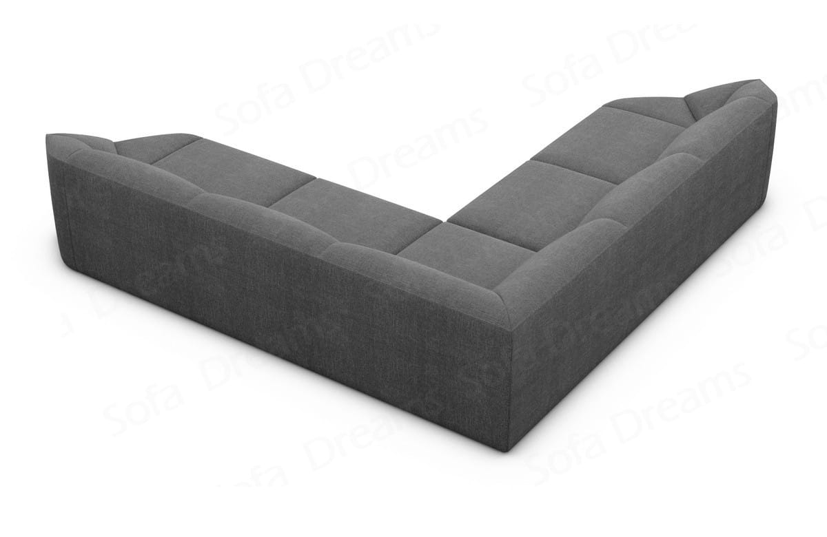Stoff Ecksofa Cabrera L-Form Anthrazit