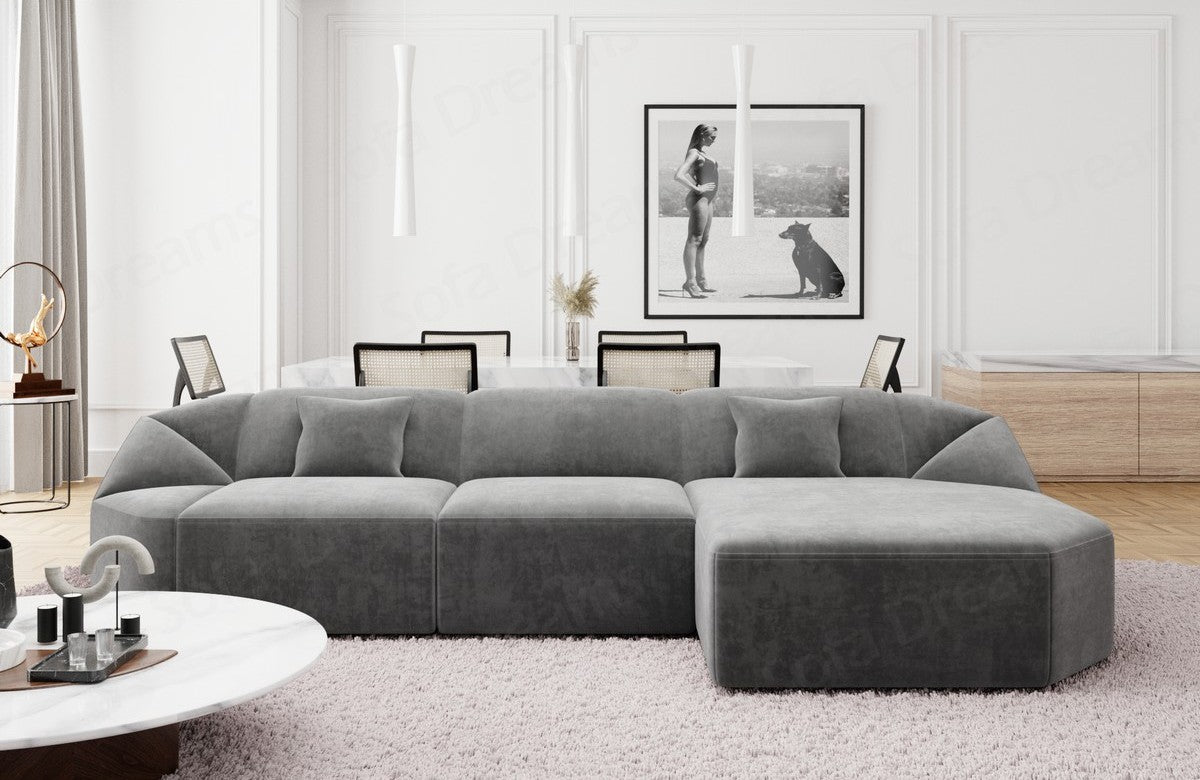 Polster Ecksofa Cabrera L-Form kurz