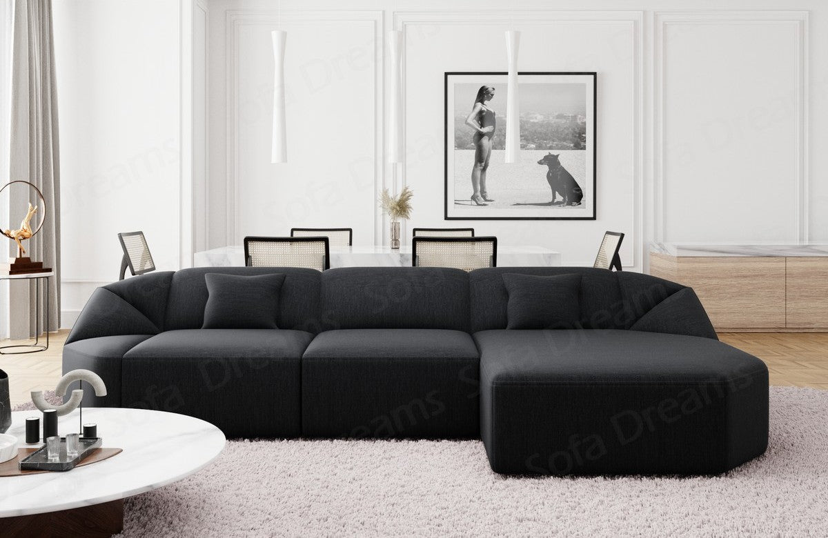 Polster Ecksofa Cabrera L-Form kurz