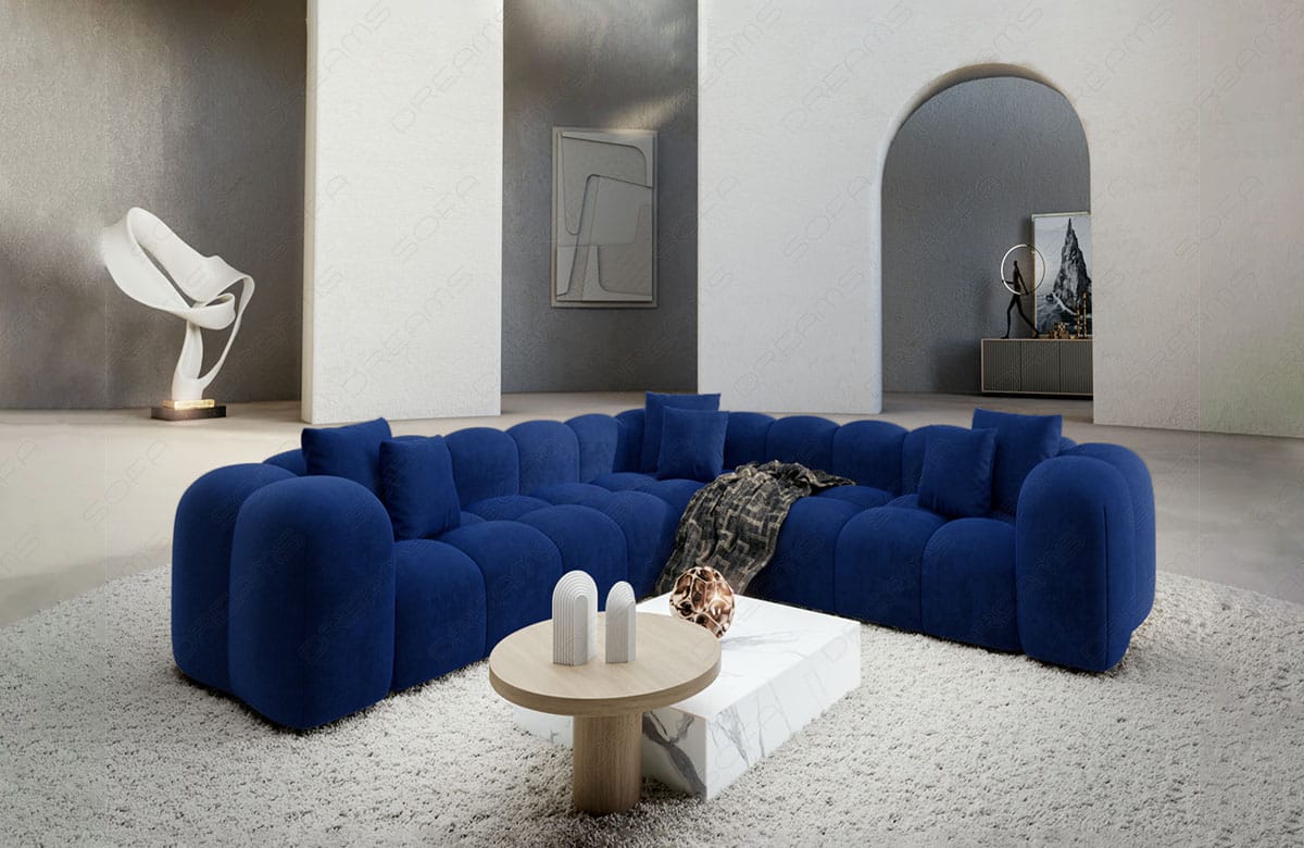 Ecksofa Formentera L Form Stoff