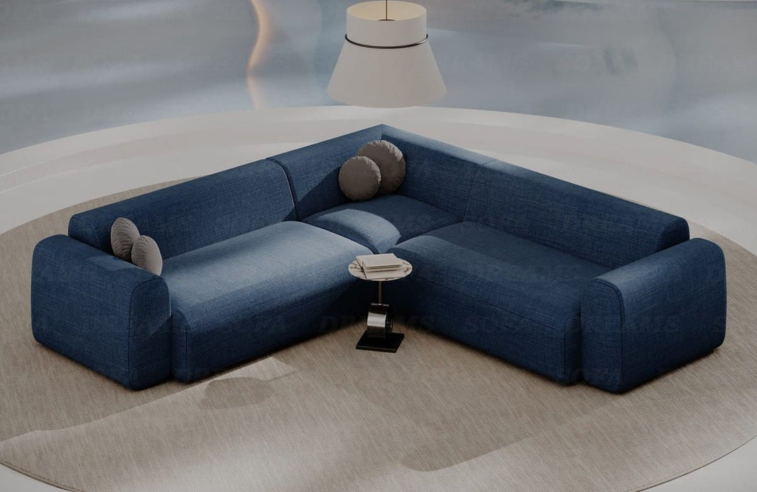 Ecksofa Cortegada L-Form aus Stoff