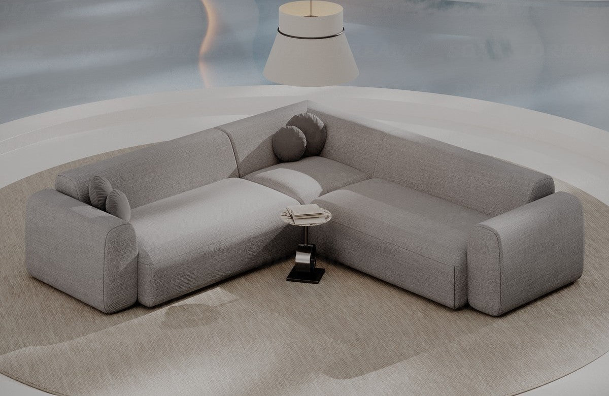 Ecksofa Cortegada L-Form Stoff