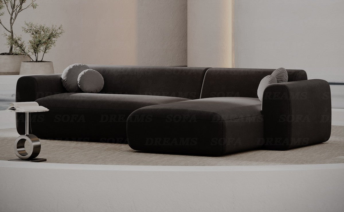 Ecksofa Cortegada L-Form Kurz Stoff