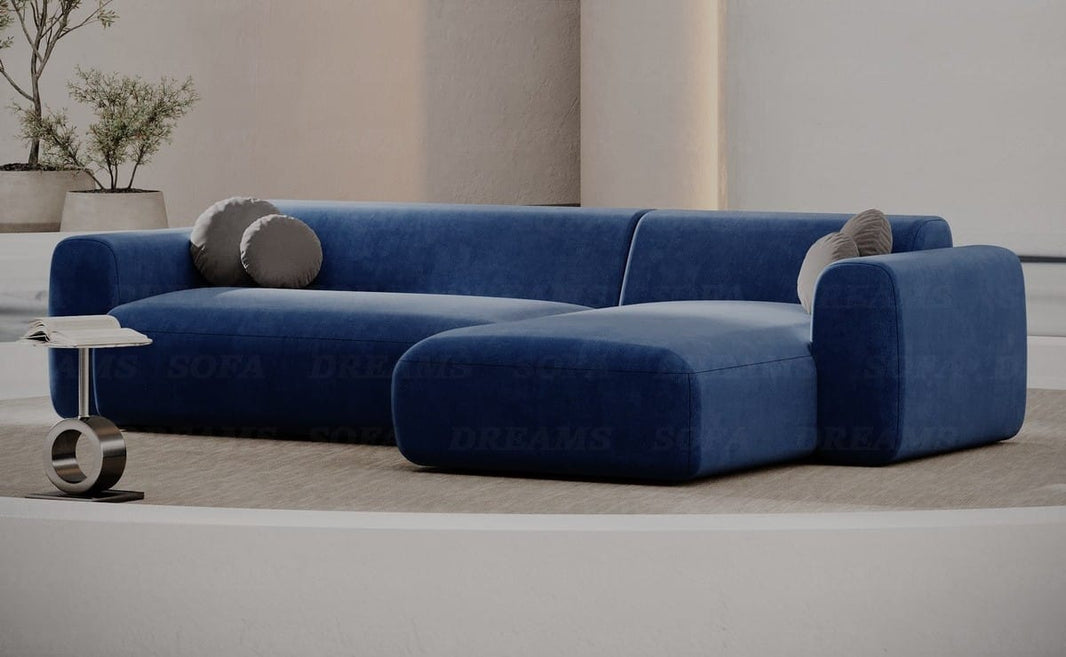 Ecksofa Cortegada L-Form Kurz Stoff