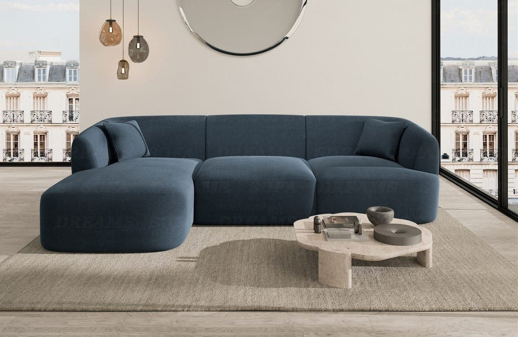 Ecksofa Tabarca L-Form aus Stoff
