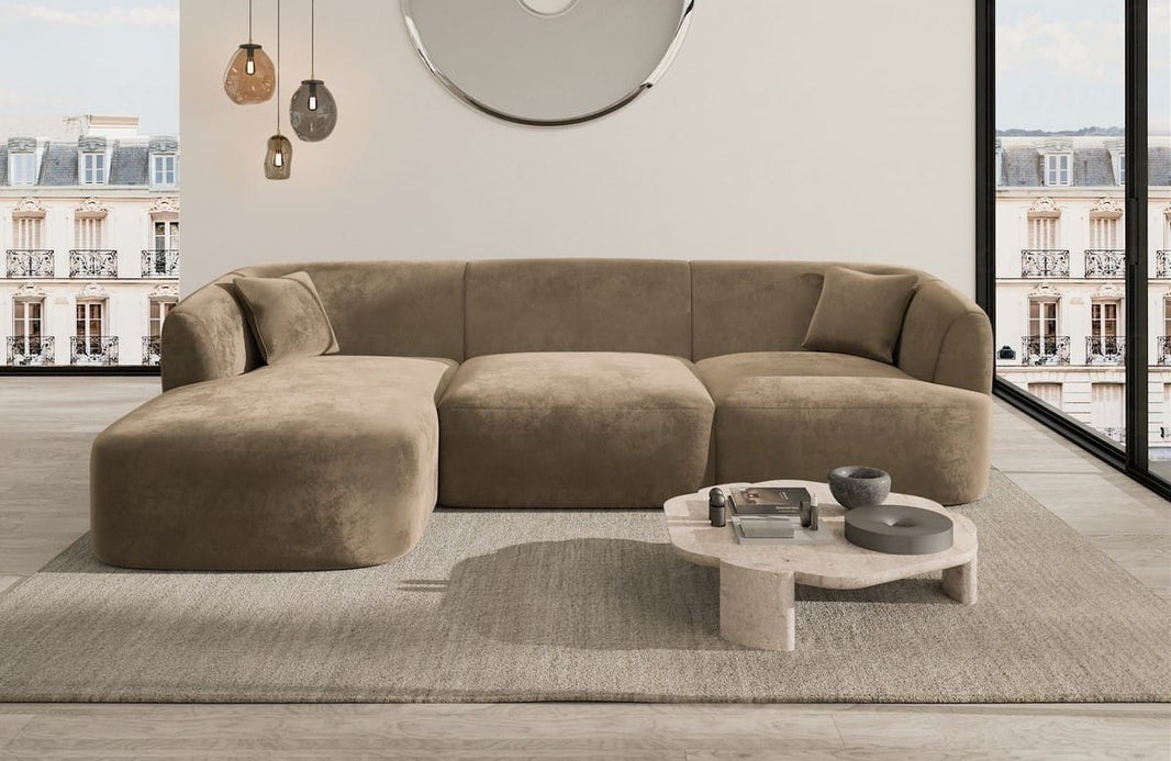 Ecksofa Tabarca L-Form aus Stoff