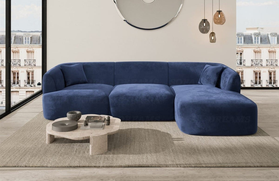Ecksofa Tabarca L-Form aus Stoff