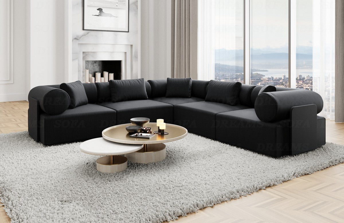 Ecksofa Laguardia L-Form Stoff