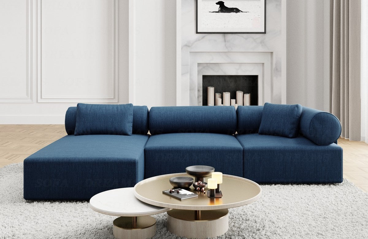 Polster Ecksofa Laguardia L-Form Kurz