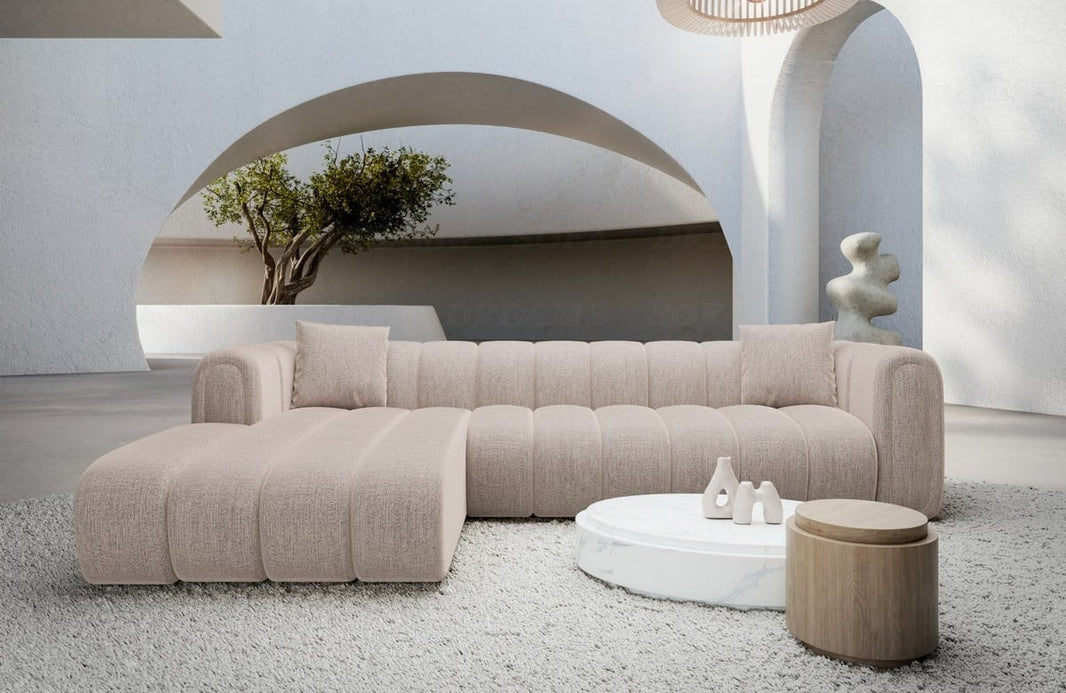 Stoff Ecksofa Almagro L-Form