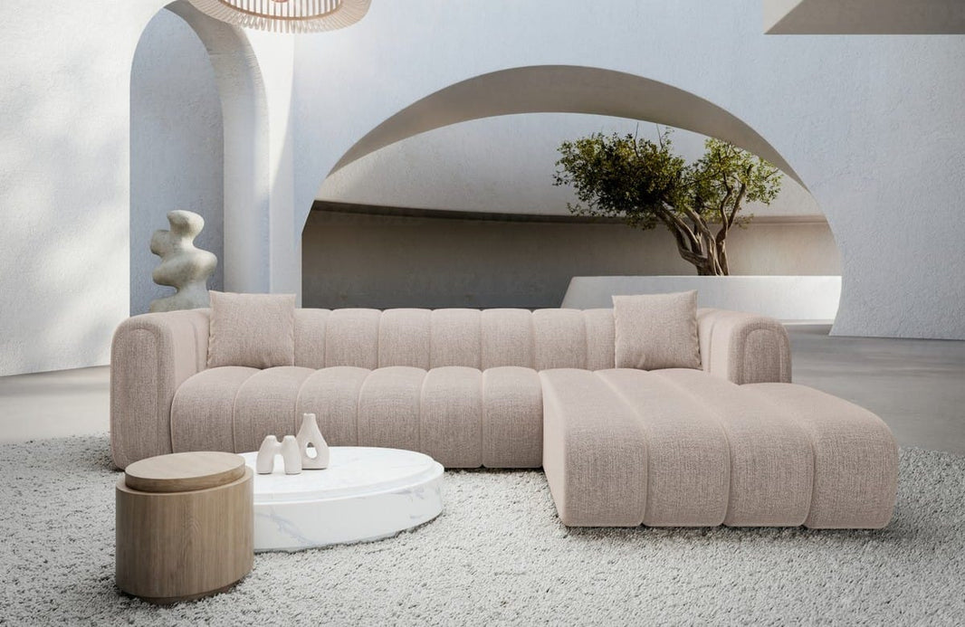 Stoff Ecksofa Almagro L-Form