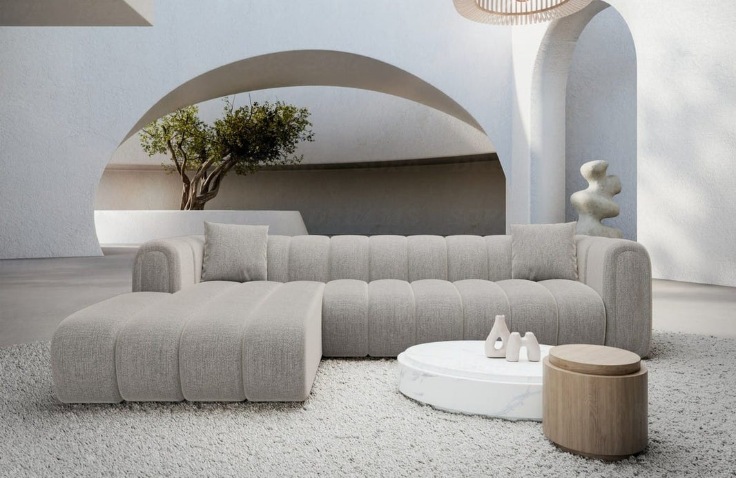 Stoff Ecksofa Almagro L-Form