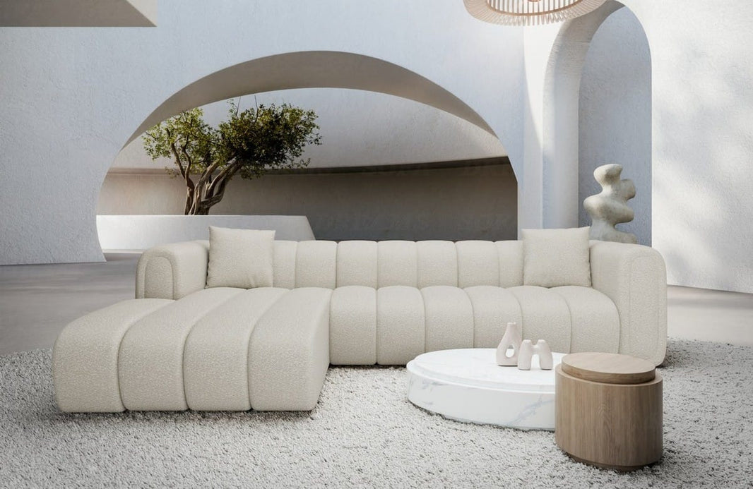 Stoff Ecksofa Almagro L-Form