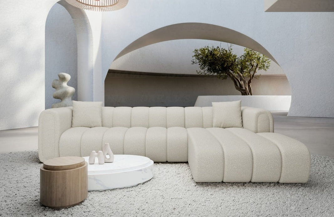 Stoff Ecksofa Almagro L-Form