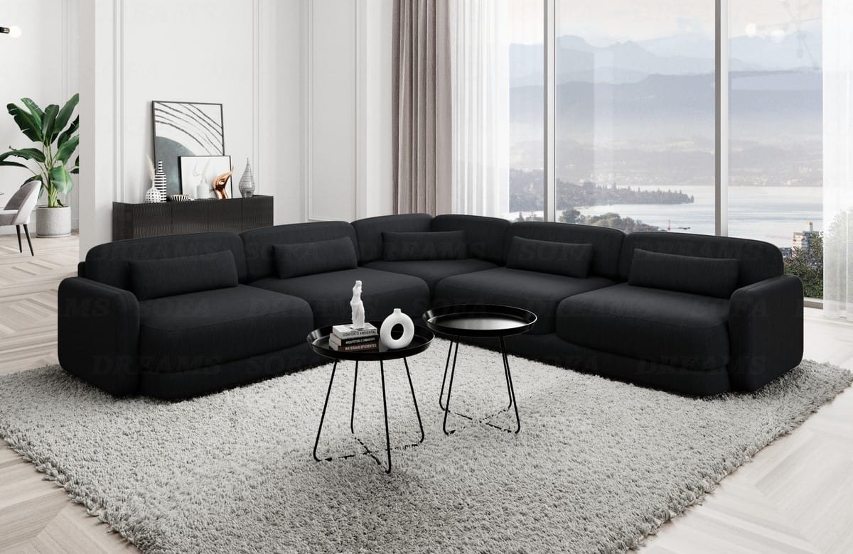 Stoff Ecksofa Valencia L Form