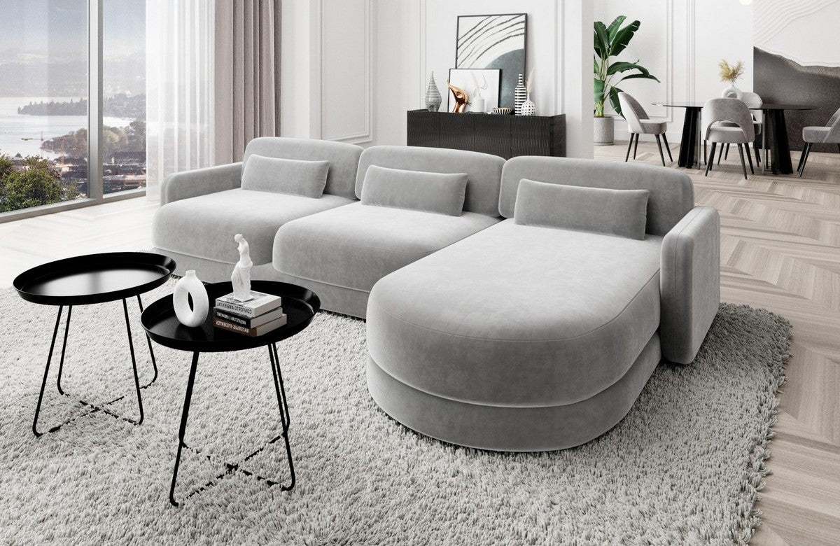 Polster Ecksofa Valencia L-Form Kurz