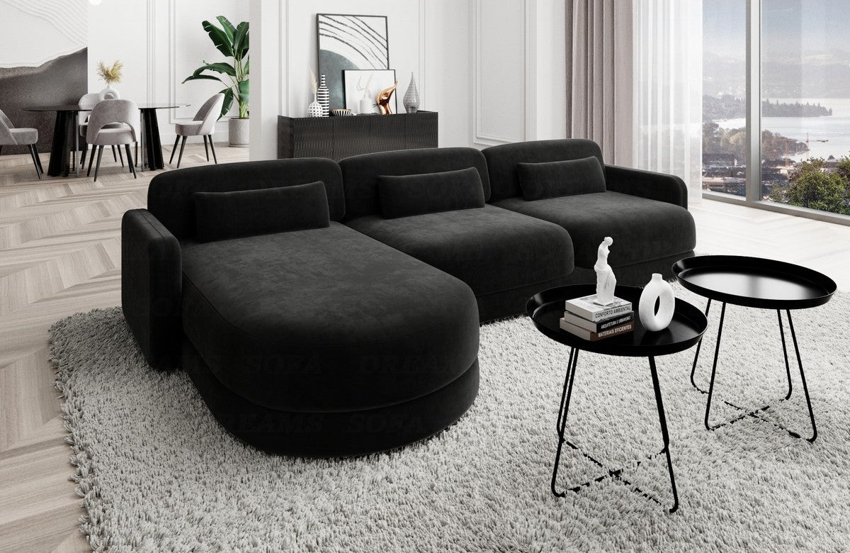 Polster Ecksofa Valencia L-Form Kurz