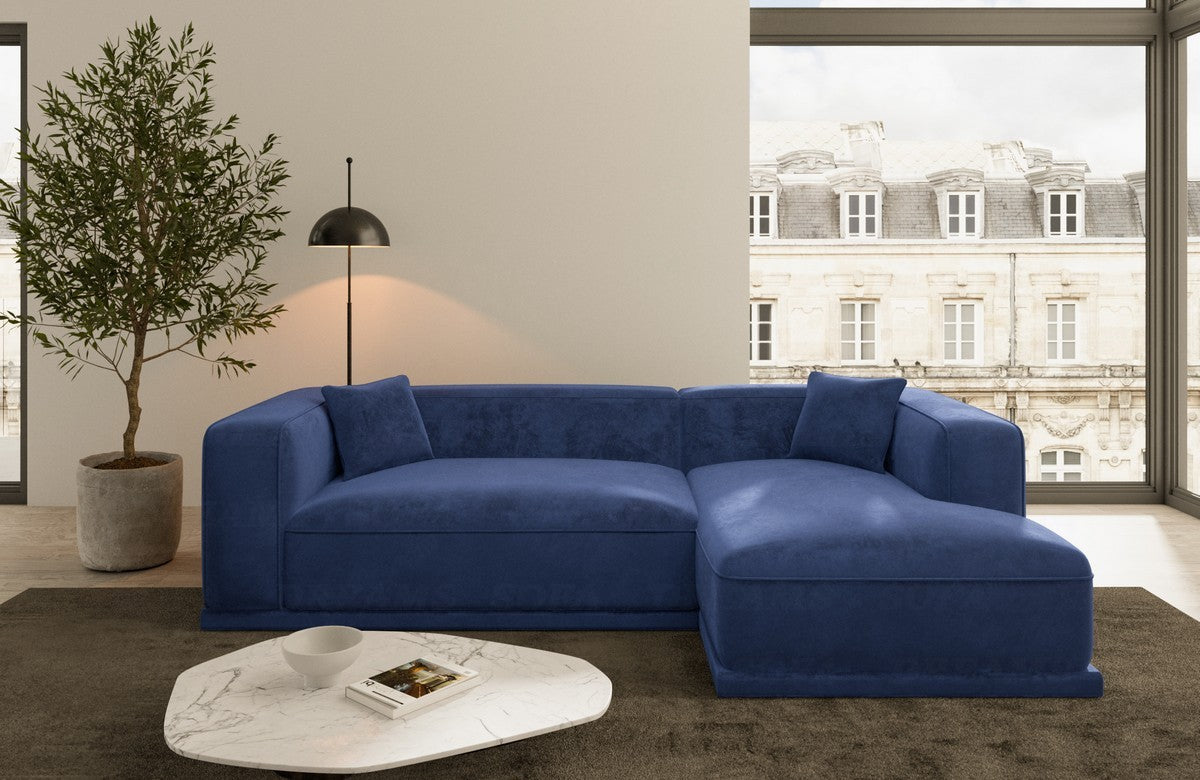 Modernes Stoff Ecksofa Merida L-Form