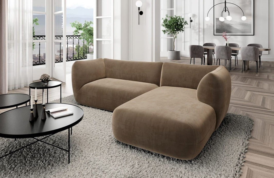 Stoff Ecksofa Madrid L-Form