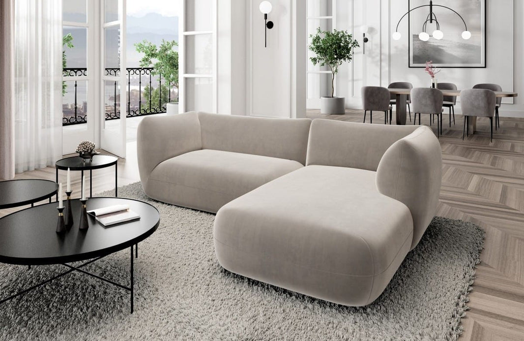 Stoff Ecksofa Madrid L-Form