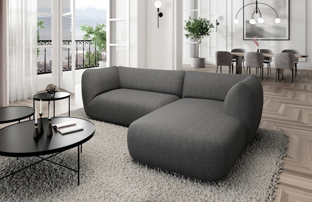 Stoff Ecksofa Madrid L-Form