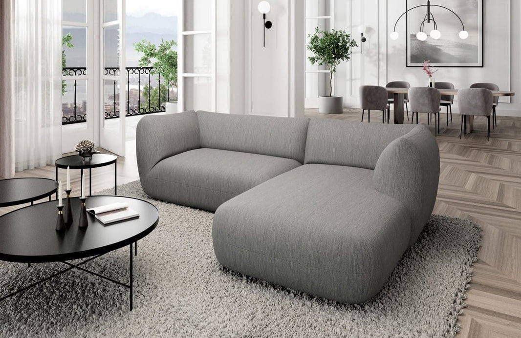 Stoff Ecksofa Madrid L-Form