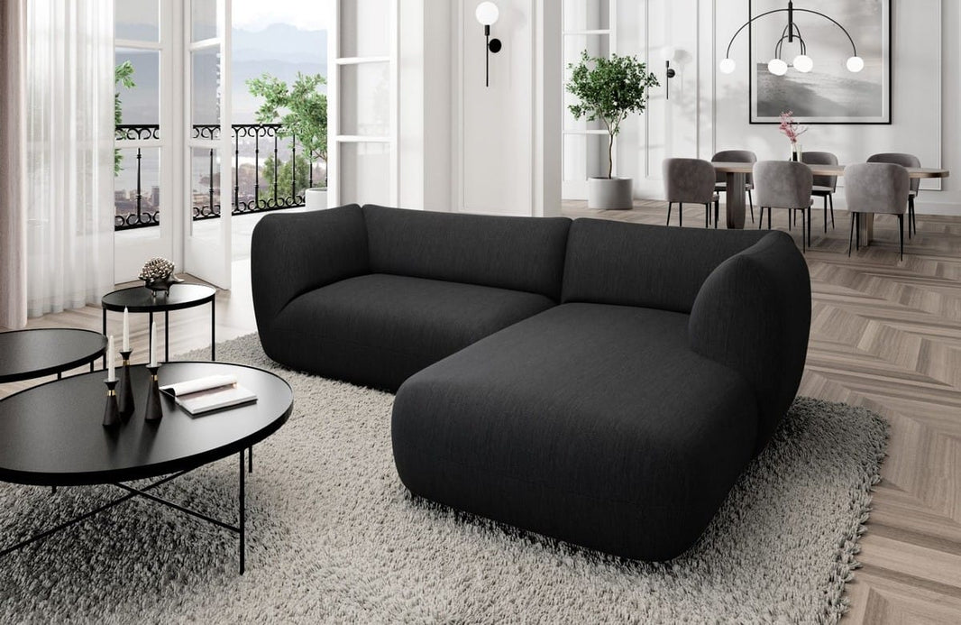 Stoff Ecksofa Madrid L-Form