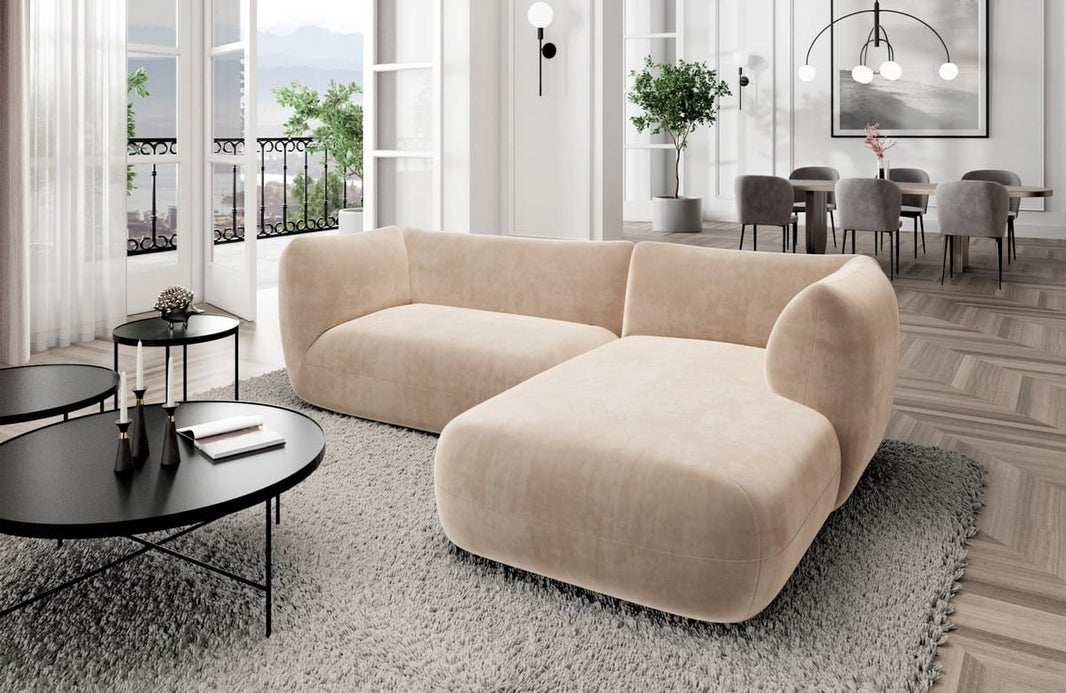 Stoff Ecksofa Madrid L-Form