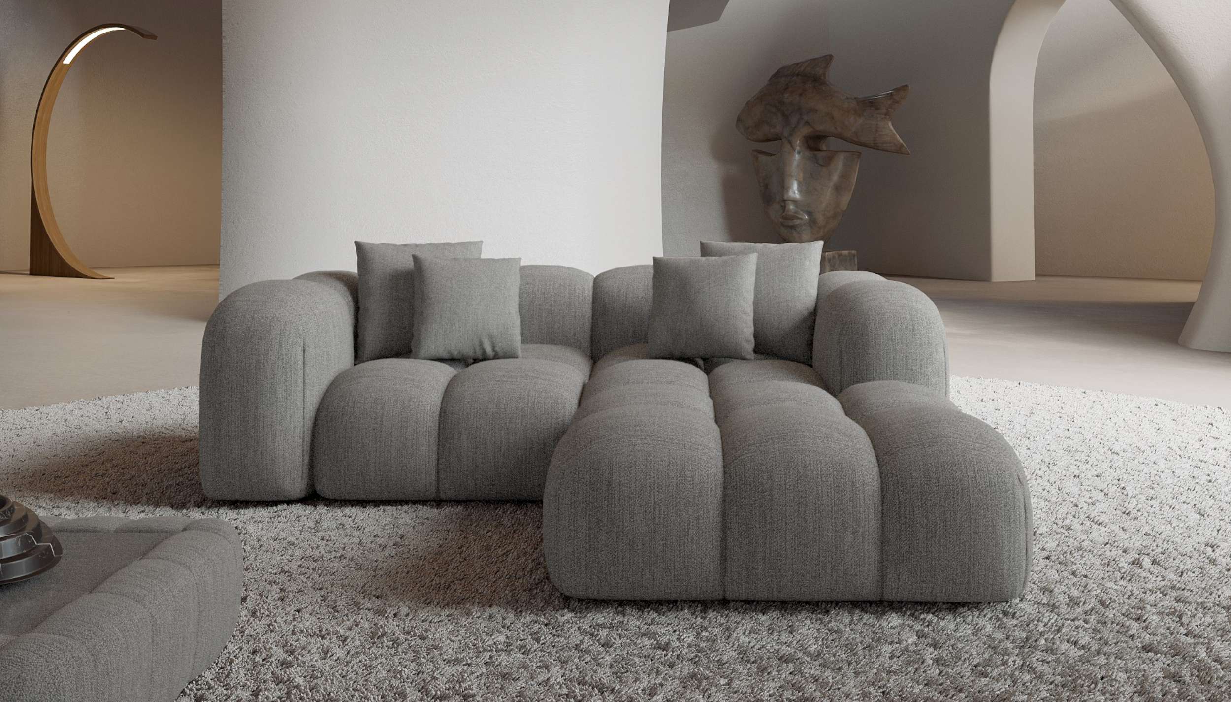 Ecksofa Formentera L-Form Mini