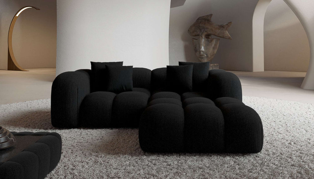 Mini Stoff Ecksofa Formentera L-Form
