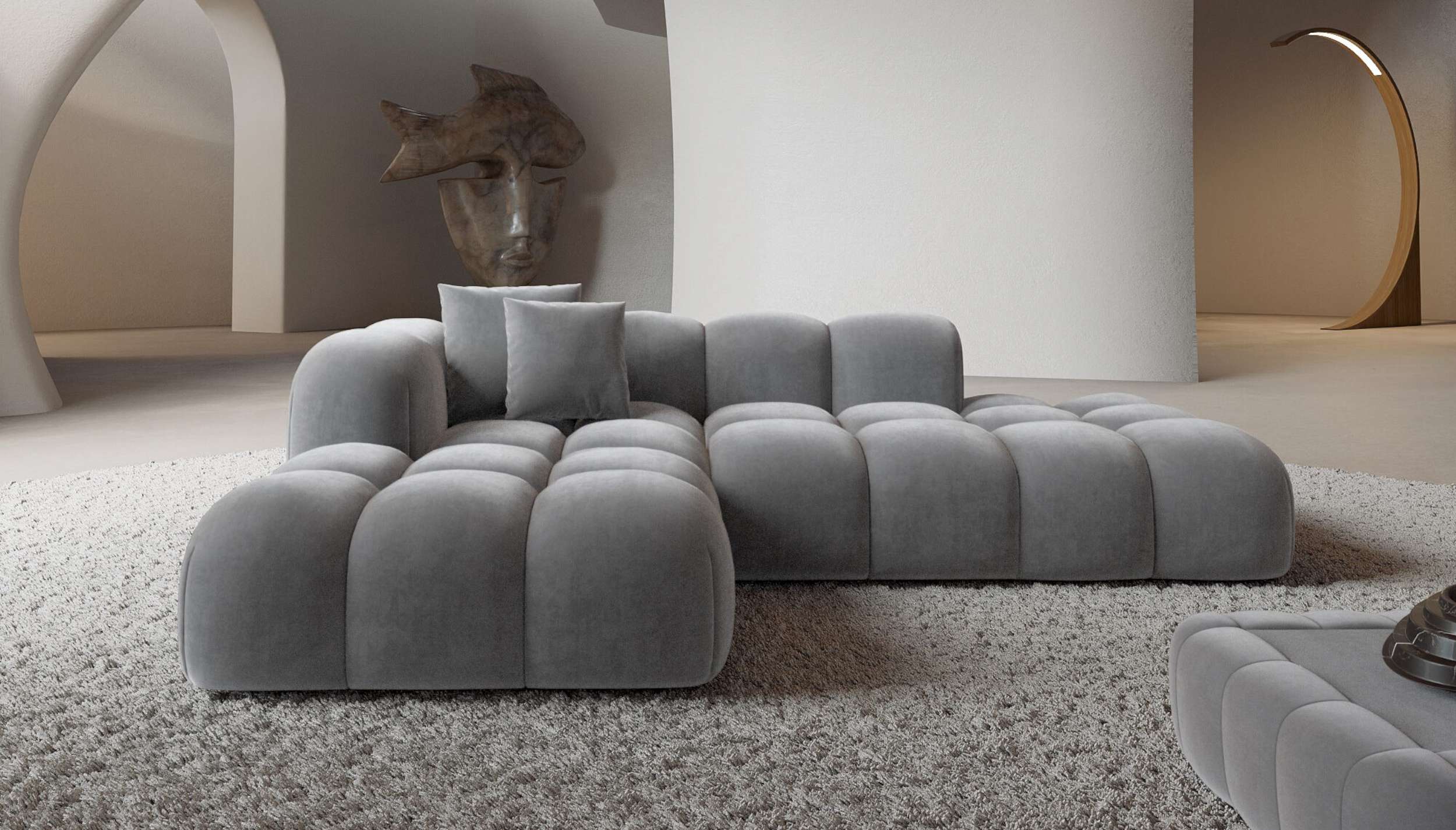 Ecksofa Formentera L-Form Lounge