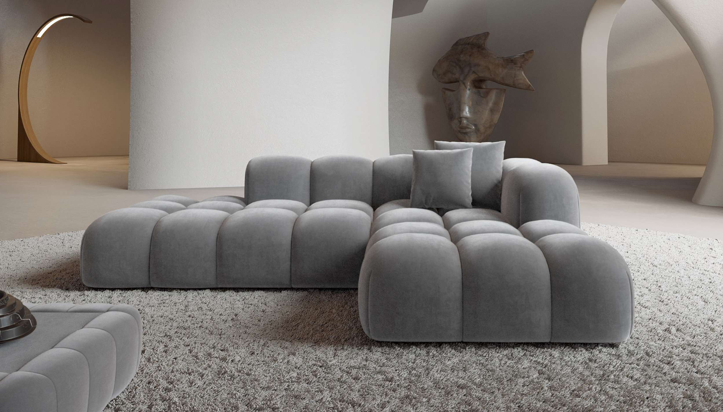 Ecksofa Formentera L-Form Lounge