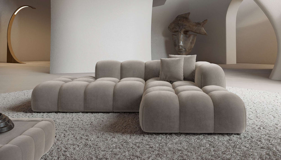 Stoff Ecksofa Formentera Lounge L-Form